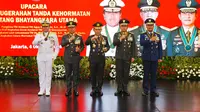 Pemberian Tanda Kehormatan Bintang Bhayangkara Utama Wujud Kokohnya Sinergisitas TNI-Polri