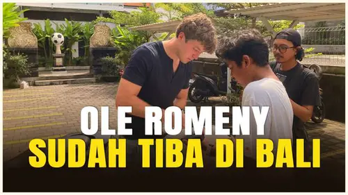 VIDEO: Ole Romeny Mendarat di Bali, Siap Gabung TC Timnas Indonesia!
