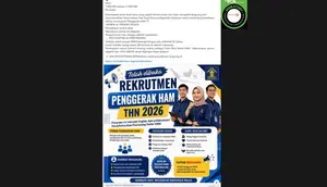 Cek Fakta: Tidak Benar Tautan Pendaftaran Penggerak HAM 2026