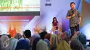 CEO Microsoft Indonesia, Andreas Diantoro saat CEO Carrer Talk di Kampus Negeri Universitas Semarang, Jawa Tengah, Rabu (5/4). Emtek Goes To Campus hadirkan Andreas Diantoro untuk berbagi kisah inspiratif kepada mahasiswa. (Liputan6.com/Yoppy Renato)