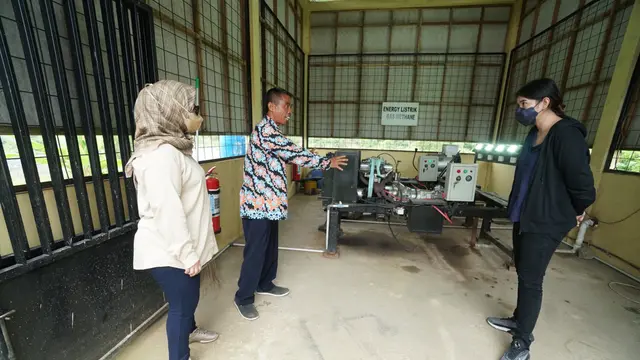 Program PT Pertamina Hulu Mahakam Waste energy for Community (WASTECO) di Kelurahan Manggar, Kecamatan Balikpapan Timur, Kota Balikpapan, Kalimantan Timur.