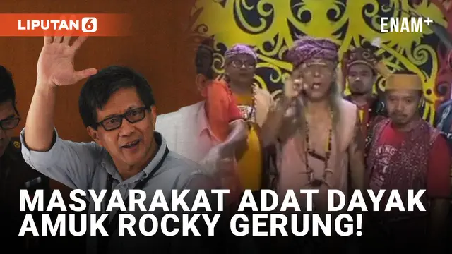 Masyarakat Adat Dayak Geram dengan Pernyataan Rocky Gerung soal Jokowi dan IKN
