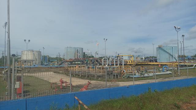 Sumur Duri Steam Flood (DSF) 4 Tango 18 Alpha, berada di wilayah Field Duri, Blok Rokan, Riau, sedang dilakukan pemeliharaan
