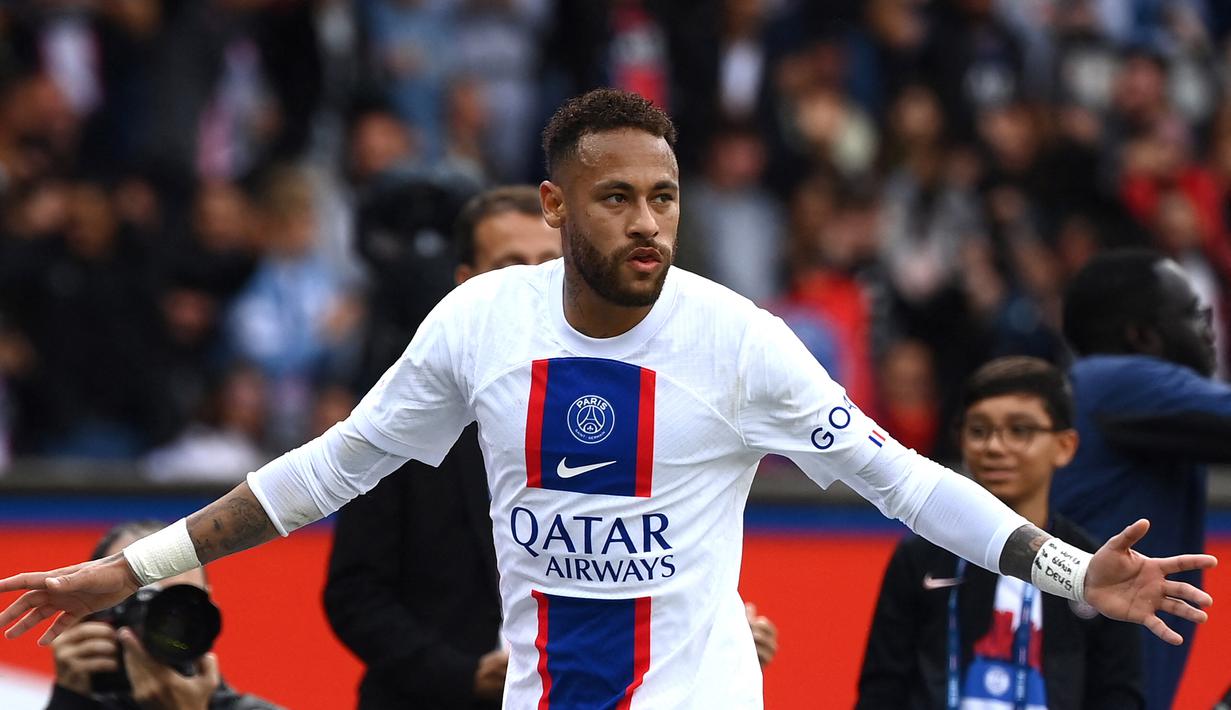 <p>Hanya dalam sembilan penampilan musim ini, Neymar sudah mengemas sepuluh gol dan tujuh assist bersama PSG di semua kompetisi. Itu adalah sebuah statistik yang sangat impresif. (AFP/Franck Fife)</p>