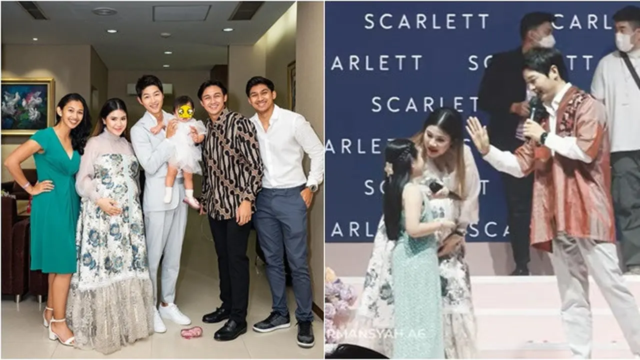 7 Momen Song Joong Ki di Jakarta, Batikan hingga Interaksi Bareng Seleb Indonesia