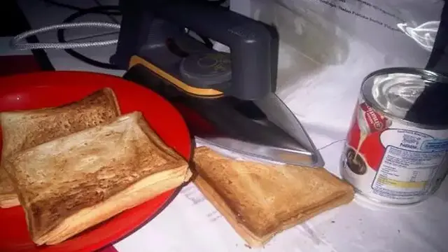6 Cara Nyeleneh Membuat Roti Bakar Pakai Alat Seadanya, Bikin Tepuk Jidat