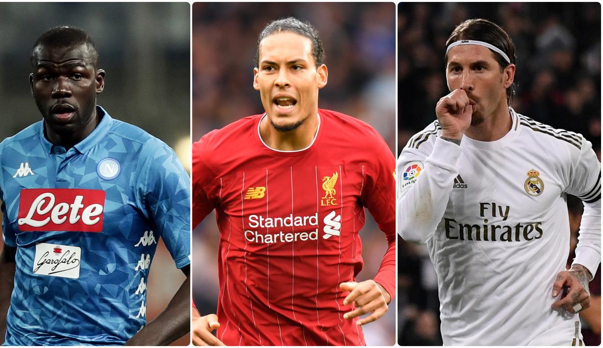 Peran bek tengah sangat vital bagi tim dalam menjaga pertahanan dari setiap serangan tim lawan. Kemampuan dalam mengawal pemain dan membaca serangan lawan menjadi syarat mutlak setiap bek tengah. Berikut 5 bek tengah terbaik di dunia saat ini. (kolase foto AFP)