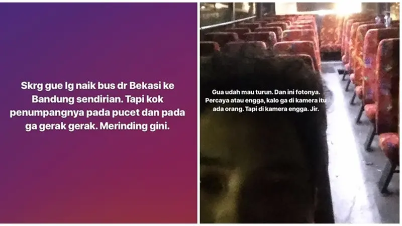 Pengalaman Mistis naik Bus Hantu Bekasi-Bandung, Serem Banget