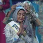 Juara Pertama Puteri Muslimah Indonesia 2016 (Liputan6.com/Herman Zakharia)