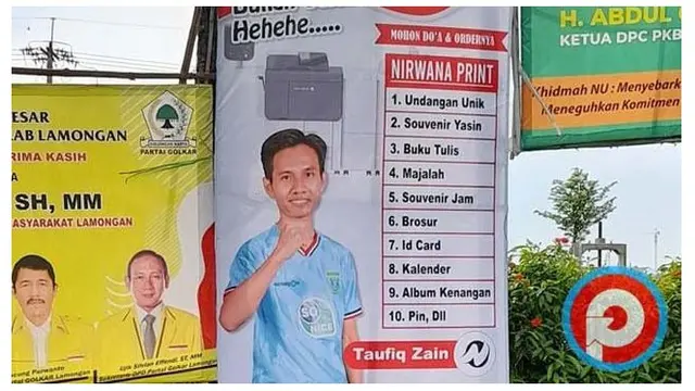 8 Potret Unik Spanduk Promosi Bak Jadi Caleg Ini Bikin Geleng Kepala