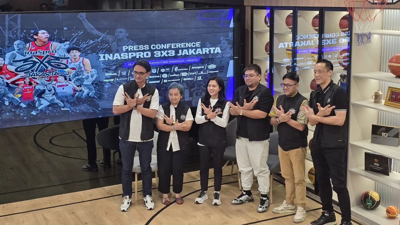 Jumpa pers pelaksanaan FIBA 3x3 Jakarta yang digelar Inaspro