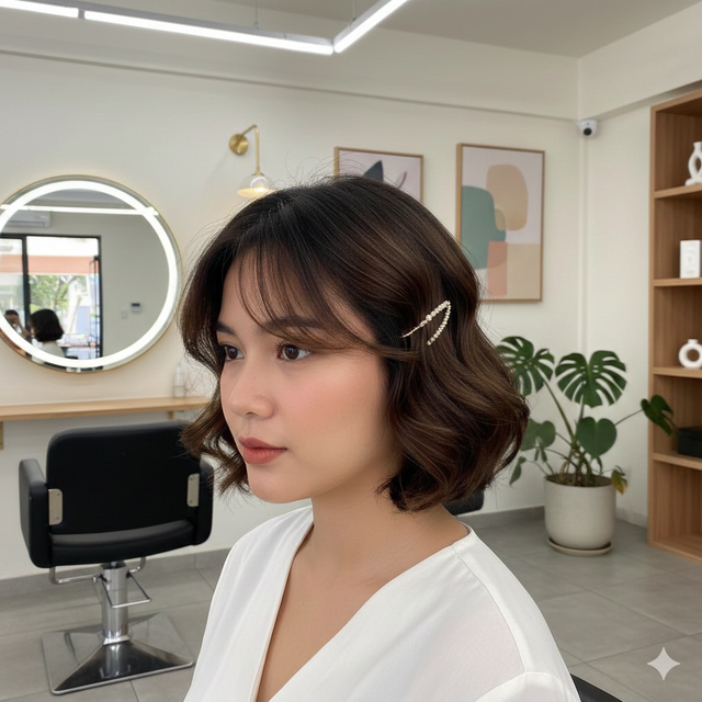 10 Model Rambut Wanita Pendek Gelombang, Tampil Stylish Sepanjang Hari