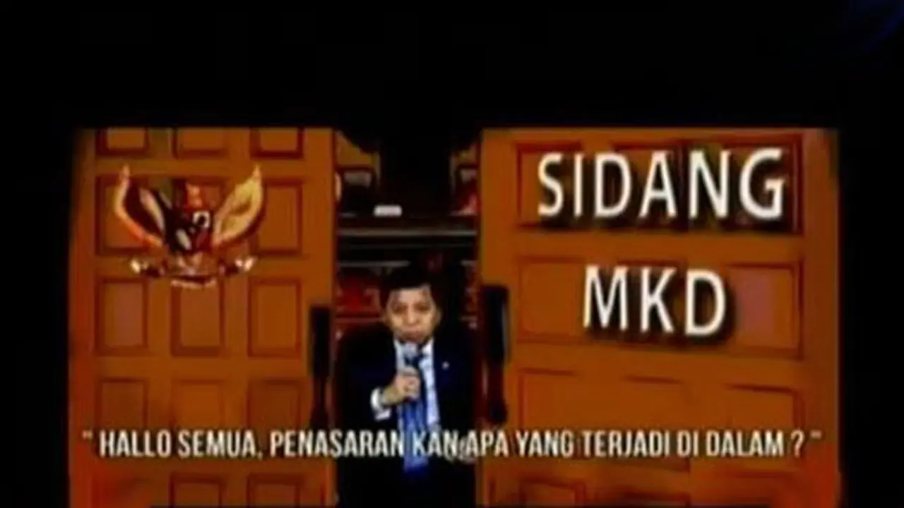 VIDEO: Sidang MKD Tertutup, #MKDBobrok Jadi Trending Topic