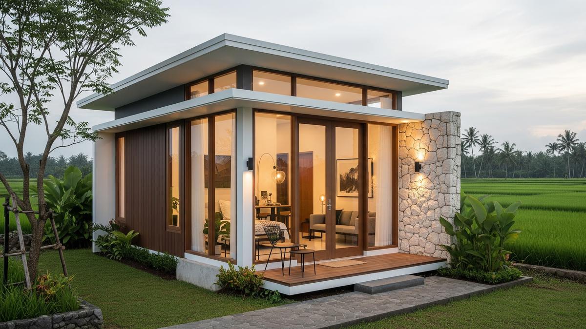 6 Model Rumah Sederhana Tapi Mewah yang Cocok untuk Lahan Kecil, Inspirasi 2025