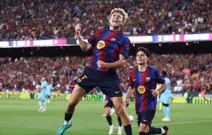 Barcelona Kalahkan Athletic Club 2-0, Puncaki La Liga Berkat Gol Raphinha dan Fermin