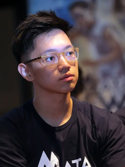 "Ini keren banget karena kita kerjasama dengan asosiasi liga basket SMA terbesar di Indonesia yaitu DBL. Senang sekaligus tantangan," kata Brandon Salim, Selasa (23/1/2018). (Deki Prayoga/Bintang.com)