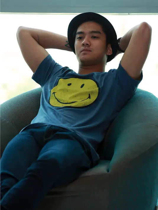 Salah satu lawan main Nabilah JKT48 di film yang mengambil lokasi syuting di negeri Paman Sam adalah Boy William. Bintang film berwajah oriental ini mengaku terhibur dengan gaya cablak personel JKT48 itu. (Deki Prayoga/Bintang.com)