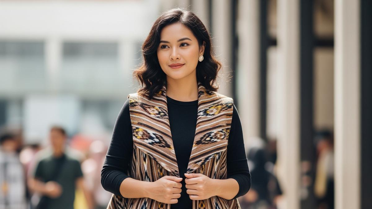 7 Model Baju Lurik Ikat, Paduan Tradisi dan Fesyen Kekinian