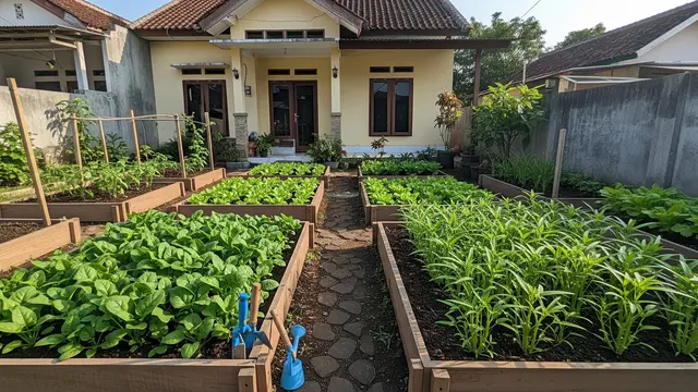 Kebun Sayur Sederhana untuk Lansia 60 Tahun yang Tidak Capek