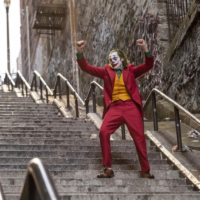 Joaquin Phoenix sebagai Joker. (Foto: Dok. Instagram @TheAcademy)