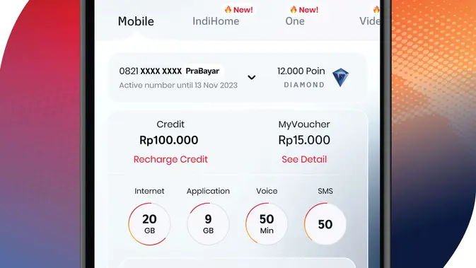 Tampilan Aplikasi MyTelkomsel (telkomsel.com)