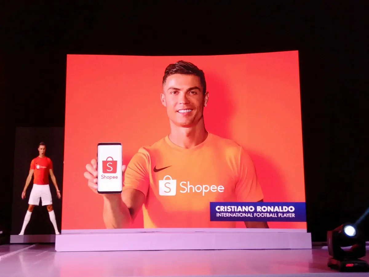 Cristiano Ronaldo Antusias Goyang ala Shopee Bola Liputan6