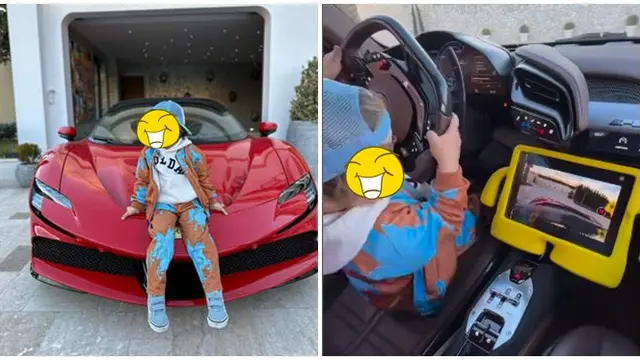 Viral Bocah 3 Tahun Nyetir Supercar Sendiri, Orangtuanya Banjir Kecaman