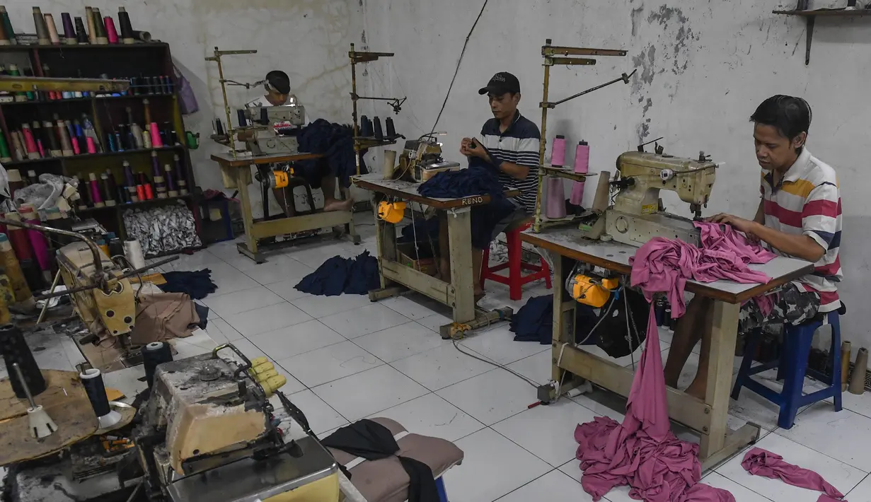 Sejak Agustus 2024 lalu, bisnis konveksi di kawasan ini mengalami penurunan hingga 50 persen. (merdeka.com/Arie Basuki)