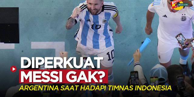 VIDEO: Lionel Messi Dijamin Main Bersama Argentina saat Hadapi Timnas Indonesia? Ini Jawaban Erick Thohir