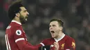 2. Mohamed Salah (Liverpool) - 18 Gol. (AFP/Oli Scarff)