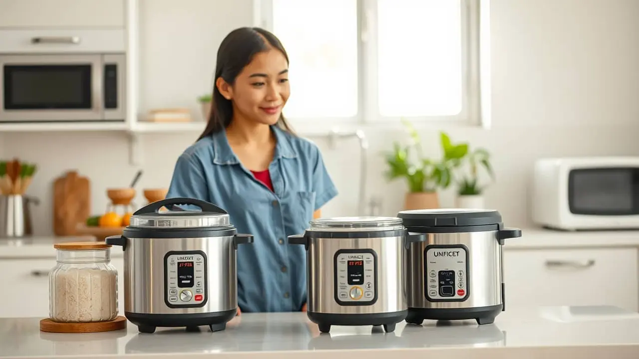 perbedaan rice cooker dan magic com