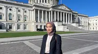 Vinandhika Parameswari, WNI mahasiswi Johns Hopkins University di Washington, D.C. AS. (Dok Pribadi/Kedubes AS di Jakarta)