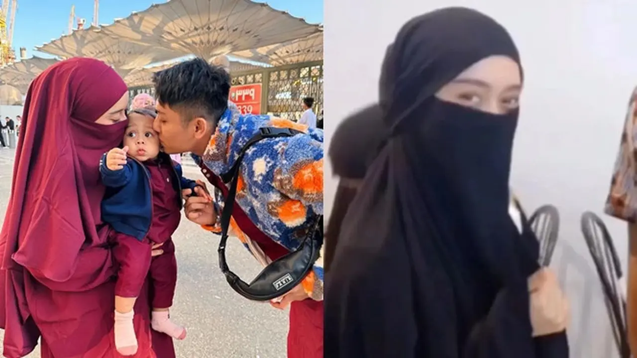 Tak Hanya Sekali, Ini 6 Potret Lesti Kejora Saat Pakai Cadar