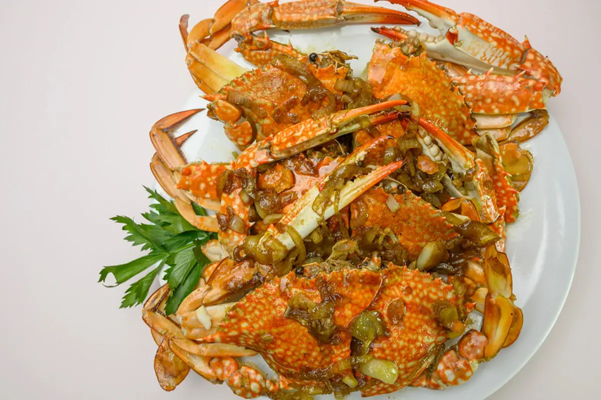 Rajungan goreng