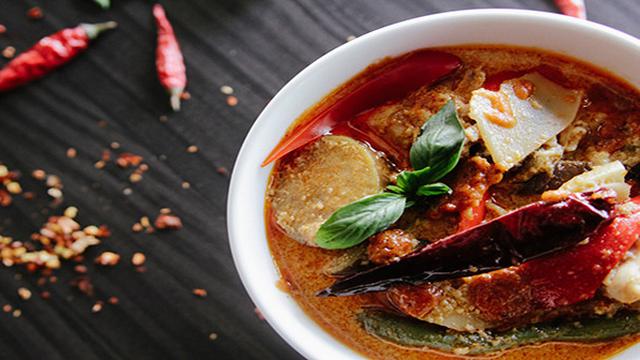 Ilustrasi makanan pedas