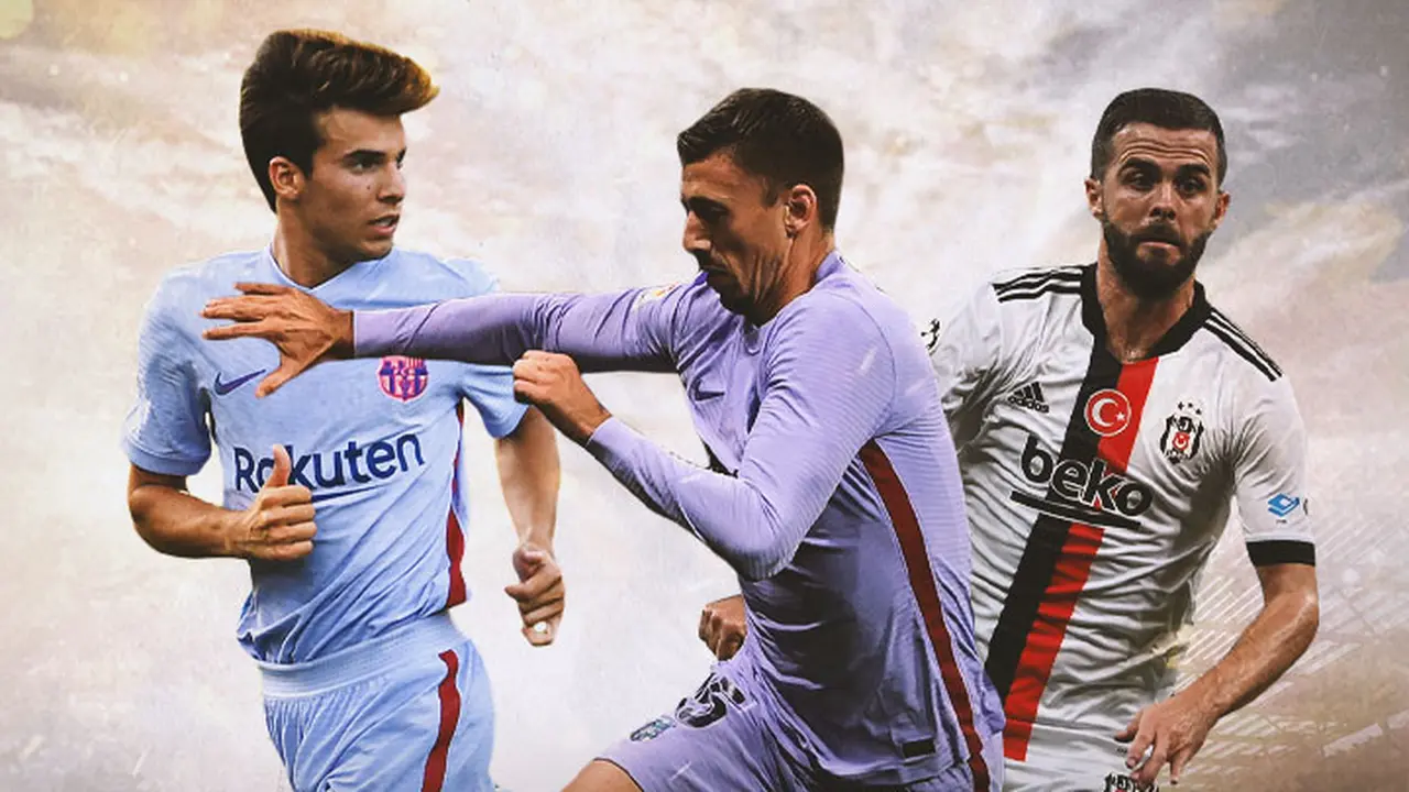 Ilustrasi - Riqui Puig, Clement Lenglet, Miralem Pjanic
