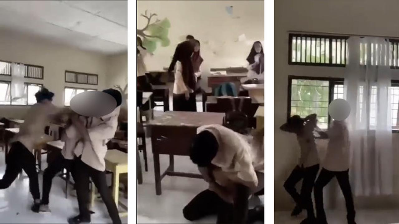 Viral, Aksi Sadis 2 Siswa SMAN 1 Sakti Pidie Aceh yang Pukuli Teman Bikin Geram Warganet