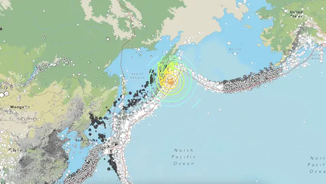Gempa Rusia M 8,8: Tsunami Ancam Jepang, Amerika, Wanita Terluka.