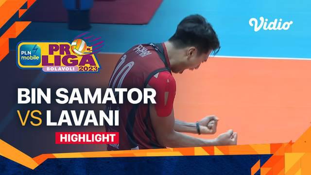Berita Video, Highlights PLN Mobile Proliga 2023 antara Jakarta Lavani Allo Bank Vs Surabaya BIN Samator pada Minggu (15/1/2023)