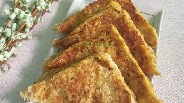 Resep korean garlic cheese toast. (dok. Cookpad @tunik0620)