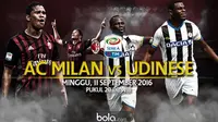 Ac Milan Vs Udinese (Bola.com/Adreanus Titus)
