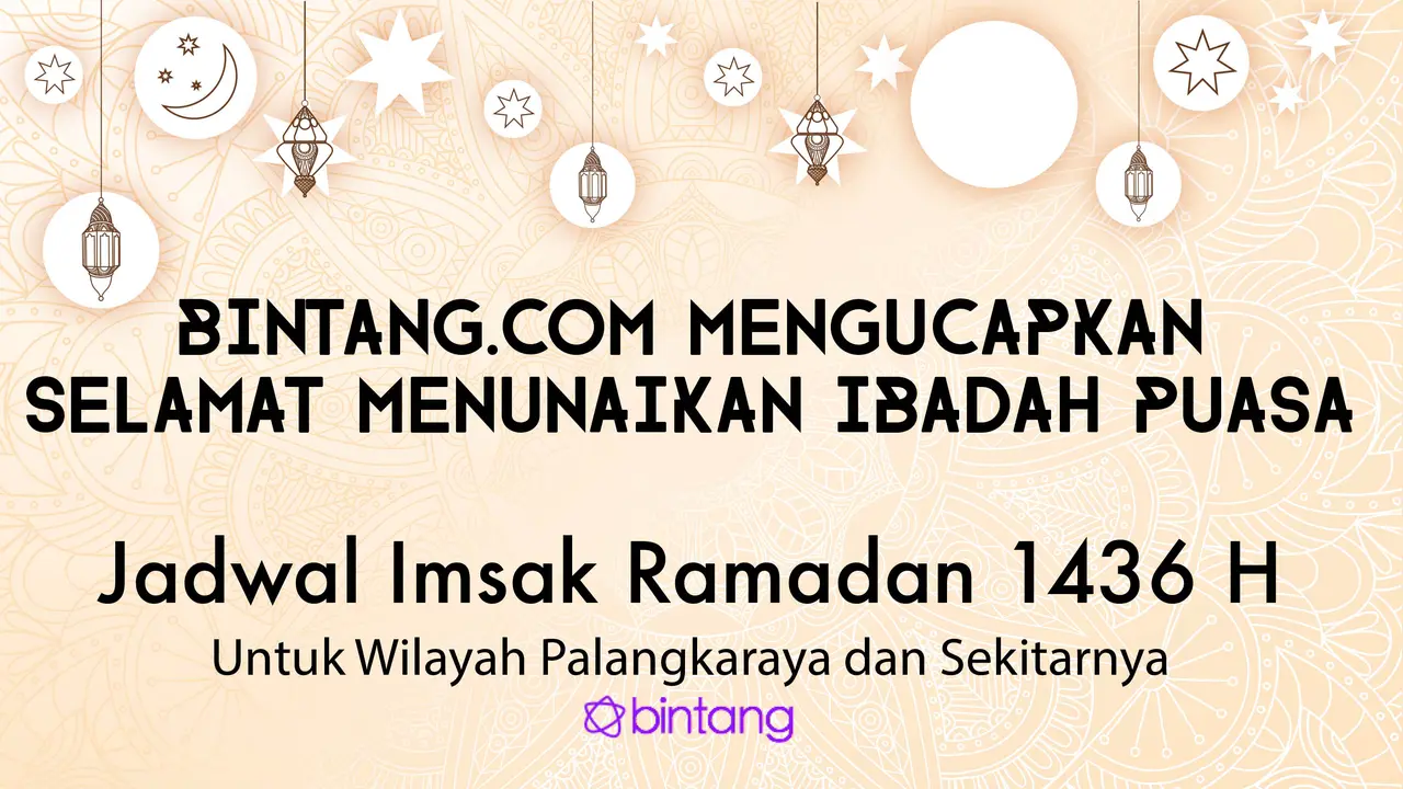 Jadwal Puasa 2015 Khusus buat Kamu Warga Palangkaraya