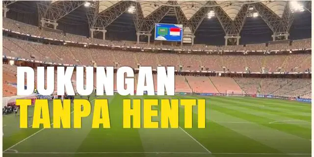 VIDEO: Ragam Dukungan yang Diberikan Suporter Timnas Indonesia Saat Hadapi Arab Saudi