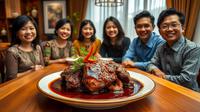 resep ayam kecap pedas simple ©Ilustrasi dibuat AI