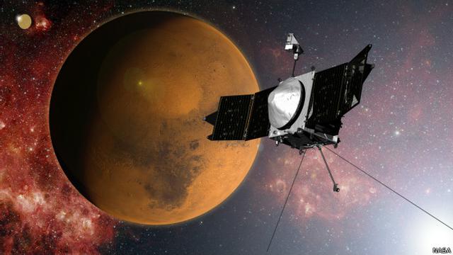 Maven Milik NASA Masuk Orbit Mars Hari Ini