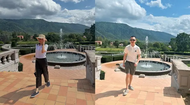 6 Potret kemesraan Angel Karamoy dan Gusti Ega, liburan bareng ke Australia, sinyal go public