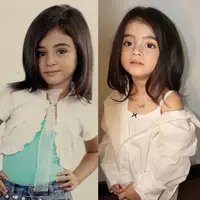Potret Margin Istri Ali Syakieb Saat Kecil Begitu Mirip Putrinya. [@marginw]