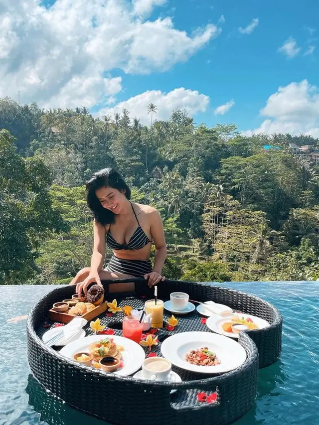 Momen Cita Citata Liburan di Pulau Dewata, Menginap di Hotel Mewah. (Sumber: Instagram/cita_citata)