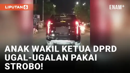 VIDEO: Tegas! Mobil Wakil Ketua DPRD Ditahan Usai Viral Ugal-ugalan di Jalan