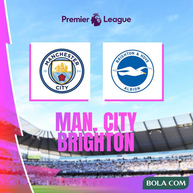 Liga Inggris - Manchester City Vs Brighton
